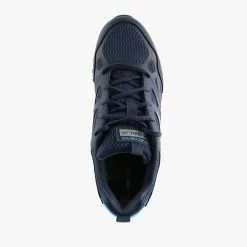 Skechers HILLCREST NAVY/GREY -shoe Shop SM417 4jpg