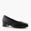 Hush Puppies THE LOW SQUARE BLACK -shoe Shop T1004.BLK 1 The Low Block Heel black
