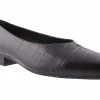 Hush Puppies SOLANA BLACK CROC -shoe Shop T1005.BLO 3