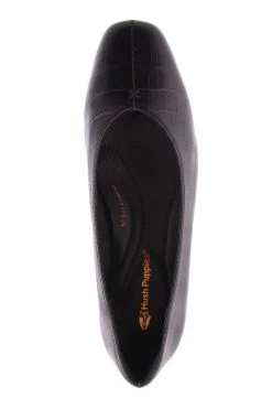 Hush Puppies SOLANA BLACK CROC -shoe Shop T1005.BLO 5