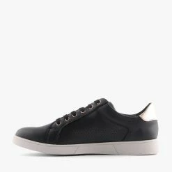 Hush Puppies MIMOSA PERF BLACK/COPPER -shoe Shop T1044 3