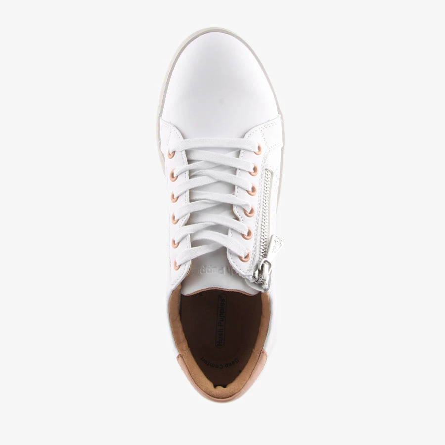 Hush Puppies MIMOSA PERF WHITE/BLUSH 6 Hush Puppies MIMOSA PERF WHITE/BLUSH - Image 4