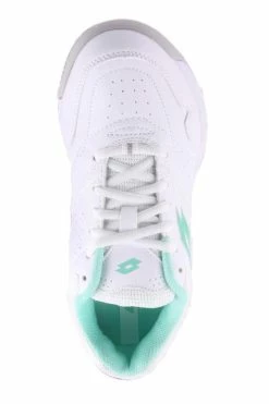 Diadora COURT LOGO XV111 WHITE/GREEN -shoe Shop Z55.WHT 5