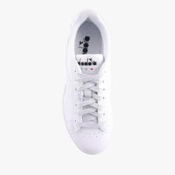 Diadora GAME-P W WHITE/SILVER -shoe Shop Z57.WHT 4