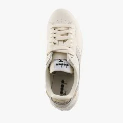 Diadora GAME STEP-PREMIUM WHITE/GOLD -shoe Shop Z97.WHT 4